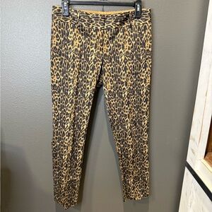 The Limited Animal Print Capris